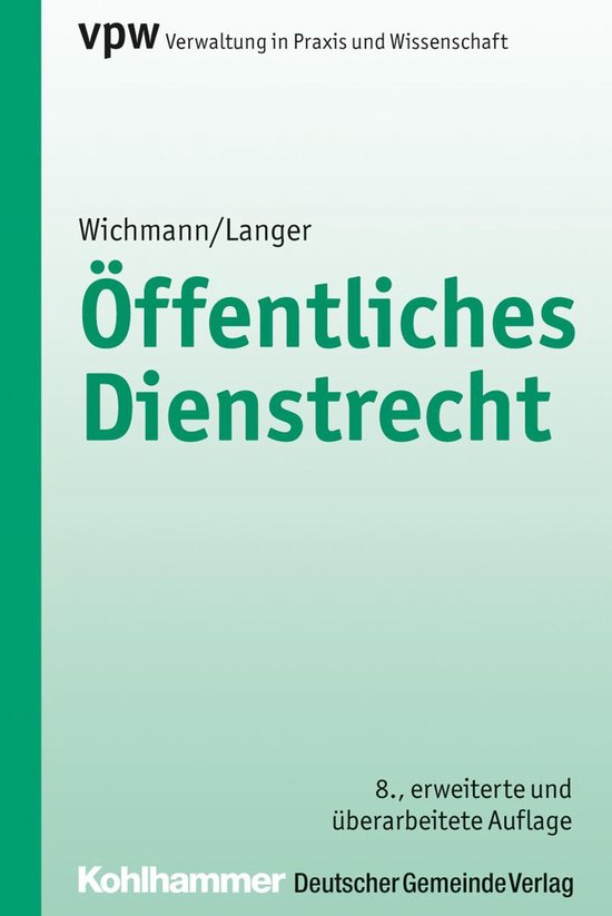 Öffentliches Dienstrecht - cover