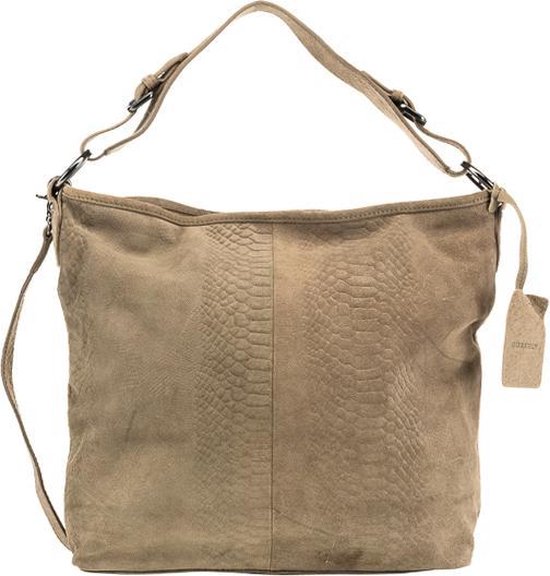 Burkely Pearl Hobo Taupe | bol