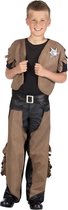 4 stuks: Cowboy Dustin Tienerkostuum - 10-12 jaar