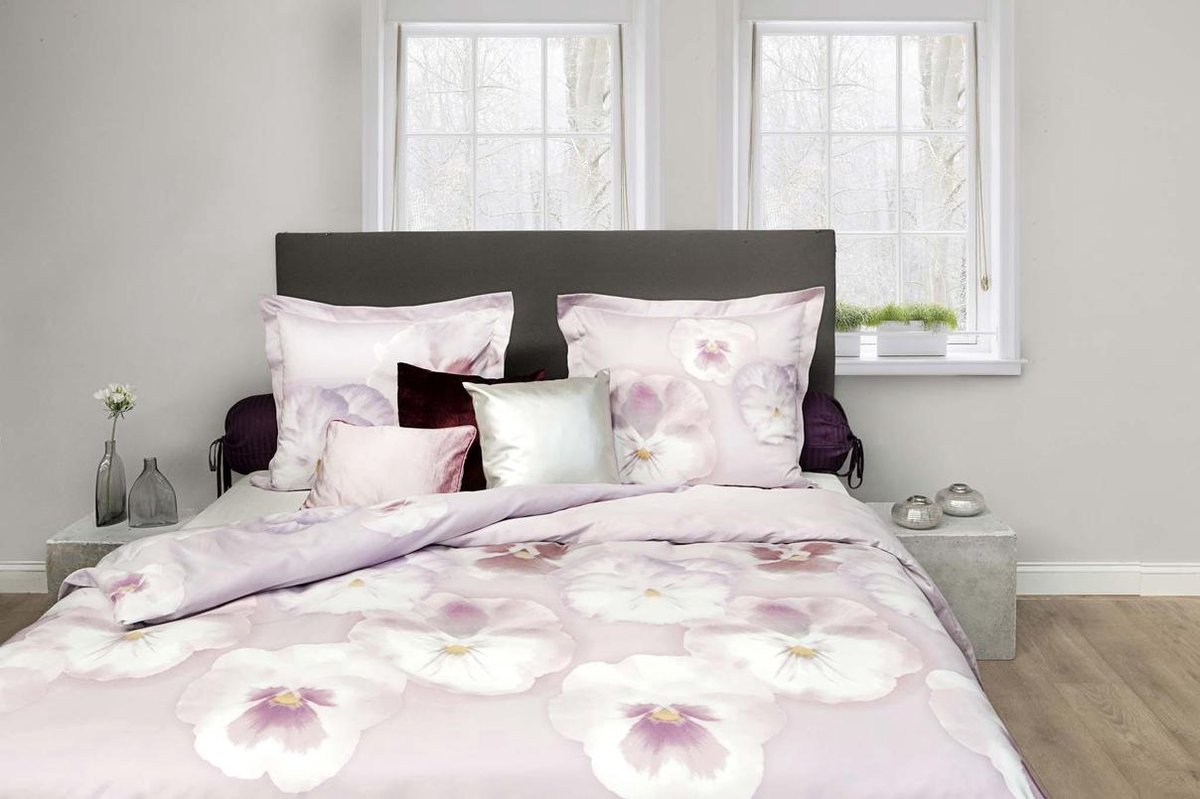 Heckettlane HNL Refined Satin Iona Dekbedovertrek - Litsjumeaux XL - 260x200/220 cm - Multi Multicolour