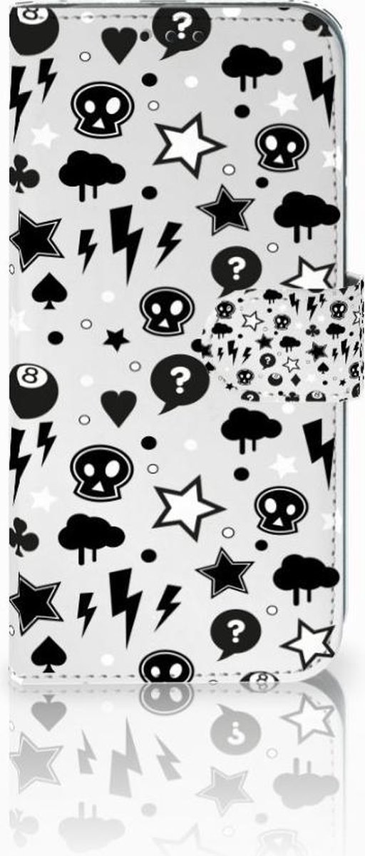 Telefoonhoesje met Naam Honor 10 Lite Silver Punk