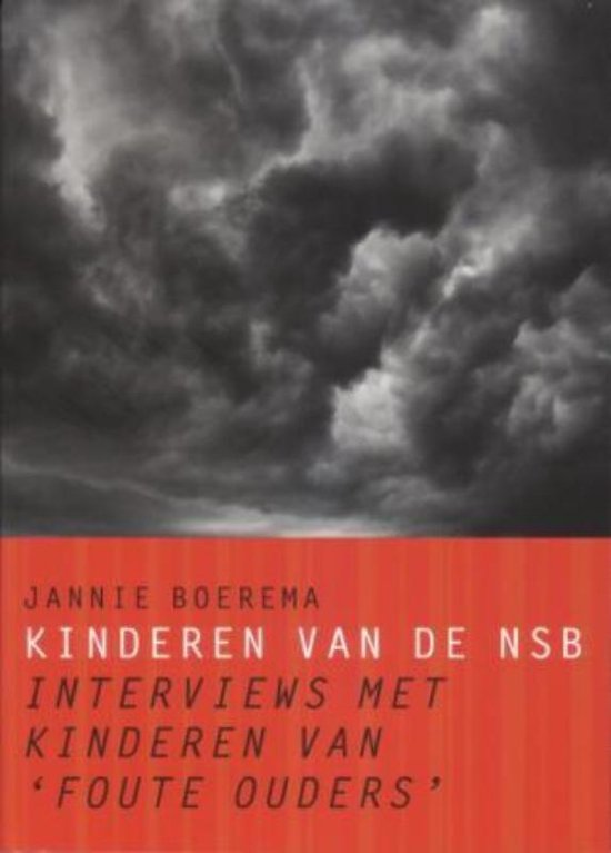 Cover van het boek 'De kinderen van de NSB' van Jannie Boerema