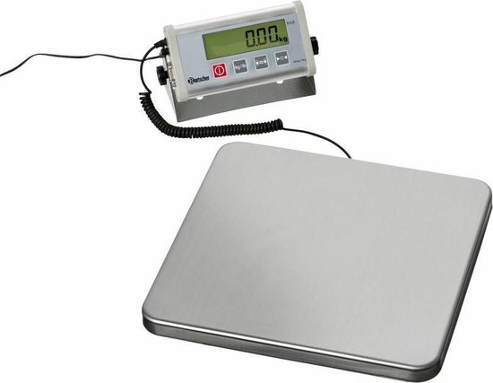 Bartscher digitale weegschaal tot max. 150 kg | Verdeling 50 gram | bol.com