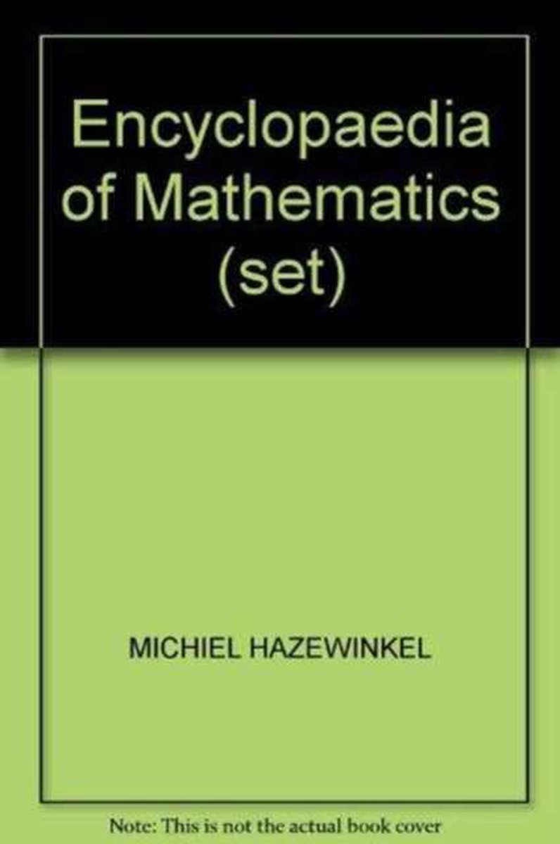 Encyclopaedia of Mathematics (set) 9781556080104 Boeken