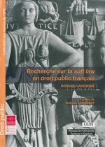 Thèses de l’IFR - Recherche sur la soft law en droit public français