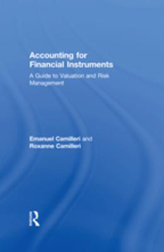 Accounting for Financial Instruments - cover