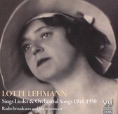 Lotte Lehmann Sings Lieder & Orchestral Songs, 1941-1950