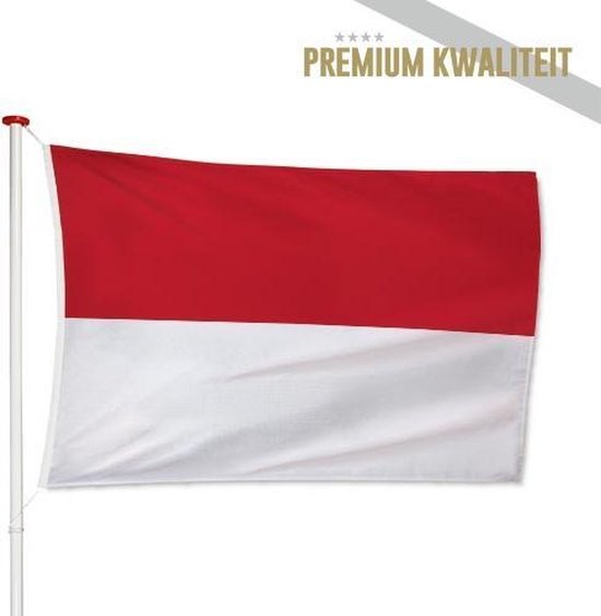 Foto: Indonesische vlag indonesi 40x60cm kwaliteitsvlag geschikt voor buiten