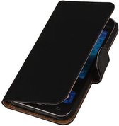 Zwart bookstyle Samsung Galaxy J3 (2016) wallet case Telefoonhoesje