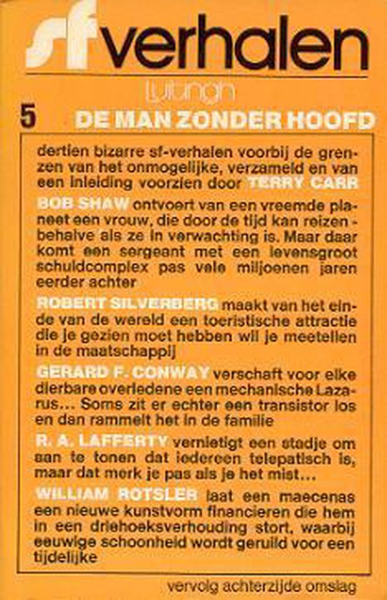 9789024502240 - Man zonder hoofd