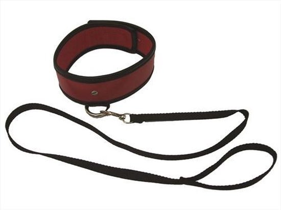 Sex and Mischief S&M Red Leash & halsband - Halsband | bol.com