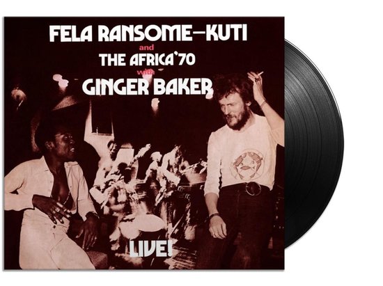 Fela With Ginger Baker Live! (LP) - Fela Kuti