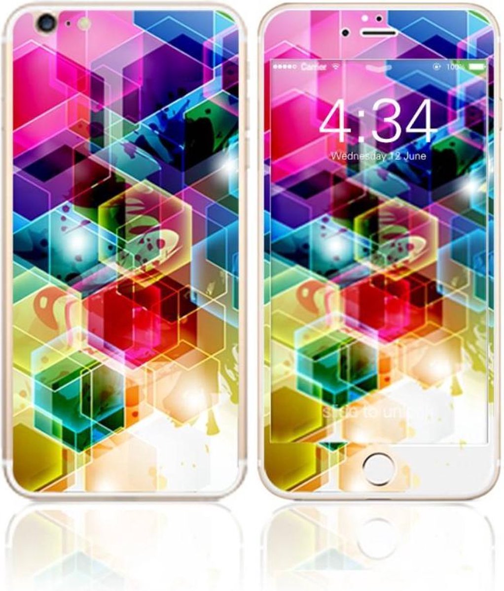 Fema Gehard Glas Bescherming iPhone 6(s) plus - Geometrisch
