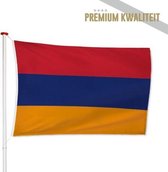 Armeense Vlag Armenië 100x150cm - Kwaliteitsvlag - Geschikt voor buiten