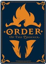 Harry Potter Order of the Phoenix A3 Large Steel Sign