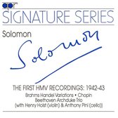 First Hmv Recordings (Brahms/Beethoven)