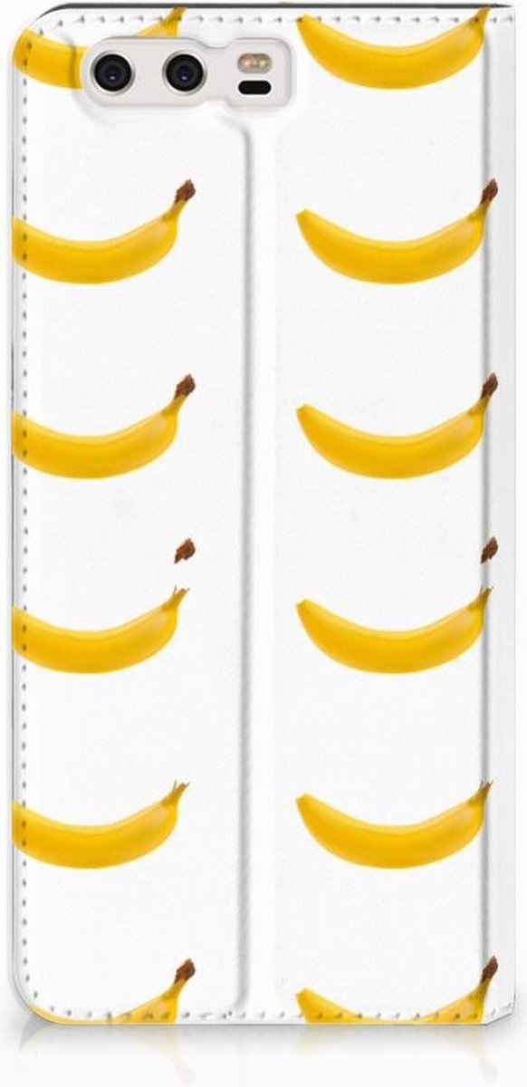 Standcase Hoesje voor Huawei P10 Plus Flip Style Cover Banana