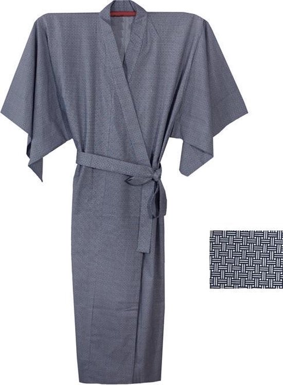 timer Dressoir magie TA-HWA - Japanse Kimono - Heren Yukata - Zwart - Kogara - One Size | bol.com