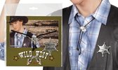 24 stuks: Set Cowboy - ketting en sheriff ster