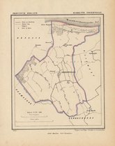 Historische kaart, plattegrond van gemeente Noordwelle in Zeeland uit 1867 door Kuyper van Kaartcadeau.com