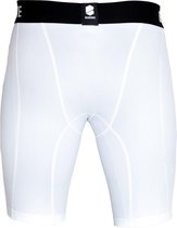 Blindsave compressie shorts - White L