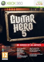 Guitar Hero 5 Standalone Game /X360