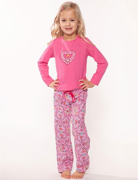 pijn rekenkundig tafel Charlie Choe pyjama meisjes - roze - Arabic - maat 170/176 | bol.com