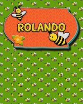 Handwriting Practice 120 Page Honey Bee Book Rolando