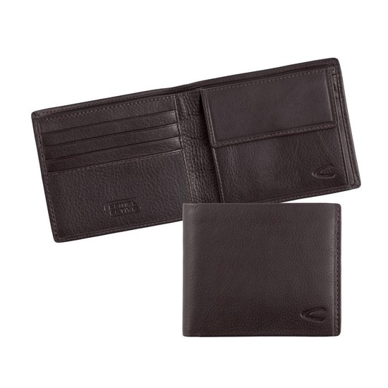 Camel Active - Thai - RFID verticaal heren portemonnee - brown