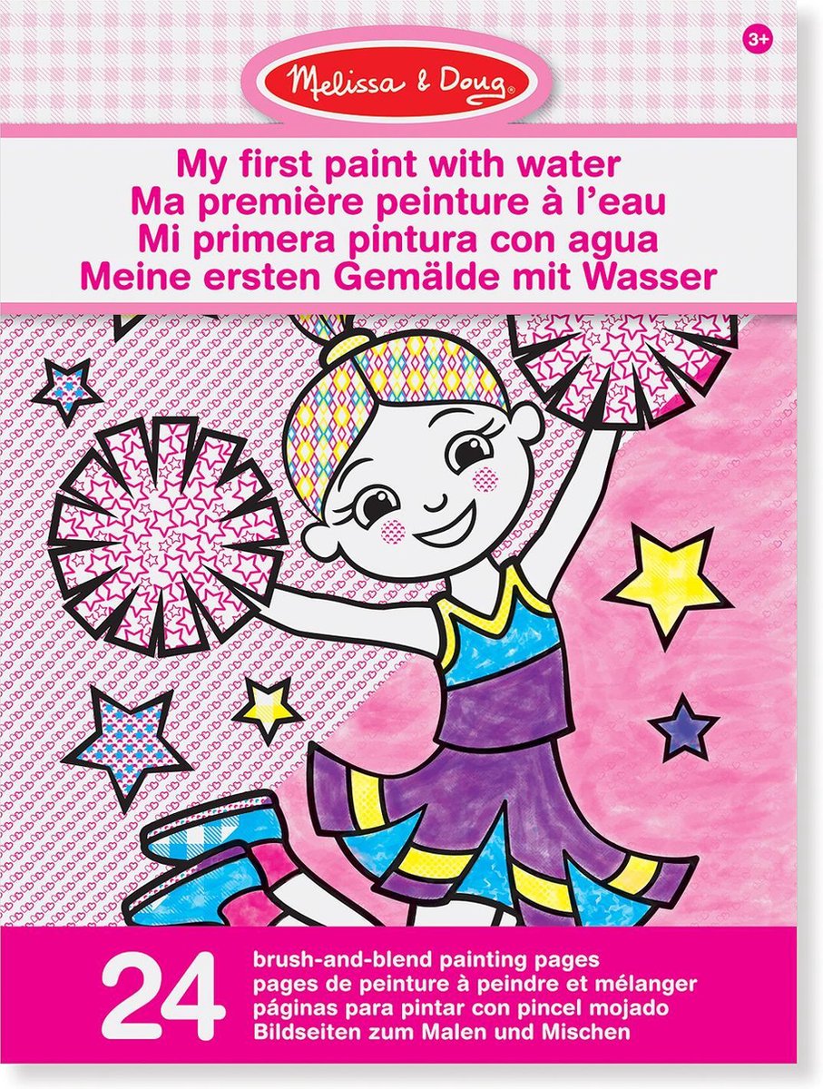 Melissa & Doug - Mijn eerste waterverf - Roze
