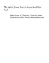 Department of Education Uncertain about Effectiveness of Its Special Services Program