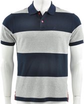 Australian - Polo - Gestreepte Polo - 48 - Grijs/Blauw