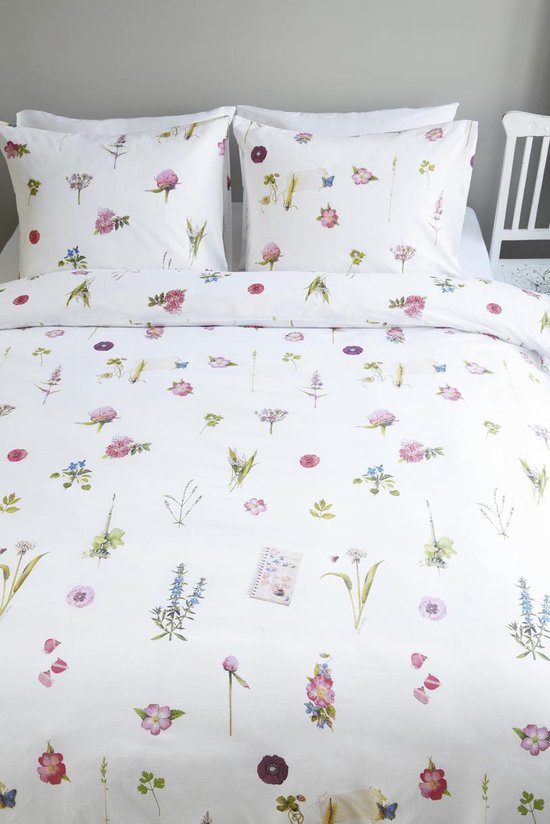 Marjolein Bastin Botanicus Dekbedovertrek - eenpersoons - 140x200/220 - Multi van Marjolein Bastin — afbeelding 5