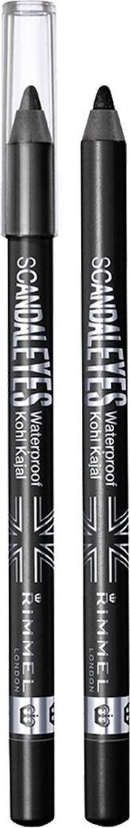 Rimmel London Scandal'Eyes Waterproof - 001 Black - Oogpotlood