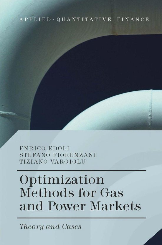 Economics and Finance (R0) - Optimization Methods for Gas an ... - cover