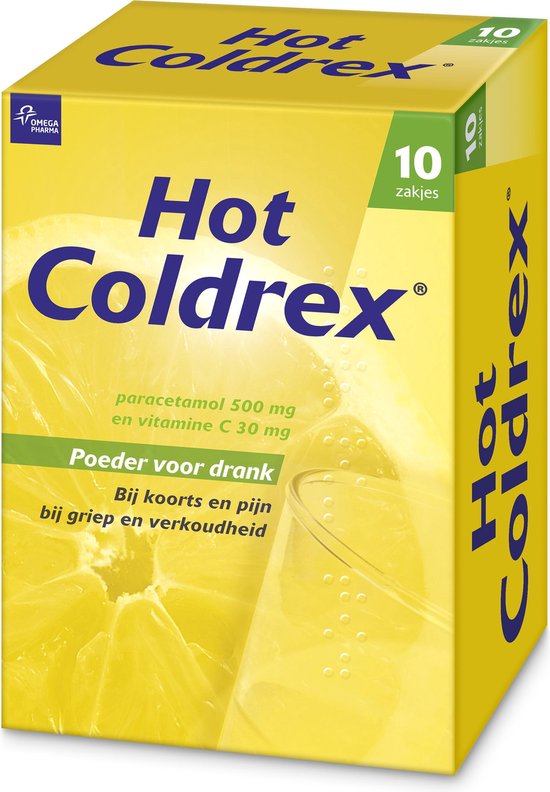 Bol Com Hot Coldrex Bij Griep En Verkoudheid 10 Sachets