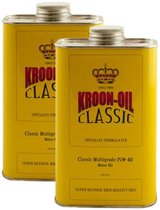 Offre Kroon Oil: 2 x Classic Multigrade 15W40 1L