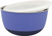 Eetkom met deksel matte balance Paars Ø13,5cm - 700ml