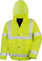 Result Core EN471 motorway coat, Yellow, Maat XXXL