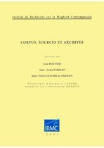 Études et travaux de l’IRMC - Corpus, sources et archives