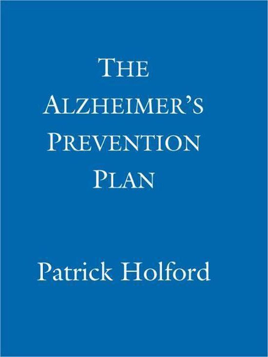 The Alzheimer's Prevention Plan - cover