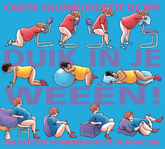 Cover van het boek 'Duik in je weeën'