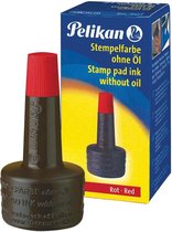 11x Pelikan stempelinkt rood