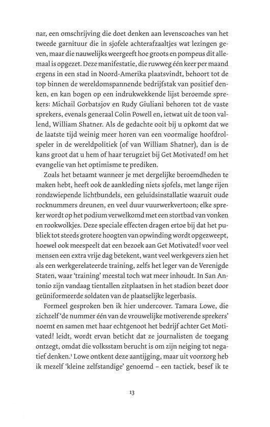 Pagina 13 van een boek, met tekst en de paginanummering onderaan.
