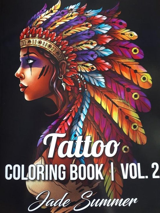 Tattoo Coloring Book 2 - Jade Summer - Kleurboek voor volwassenen | bol.com