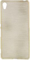 Sony Xperia Z3 plus / Z4 - hoes, cover, case - TPU - Glossy - Champagne