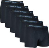 10 + 1 gratis Boru Bamboe Maxx Owen Boxershorts | Blauw |Maat XXXL