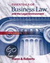 Essentials of Business Law and the Legal Environment