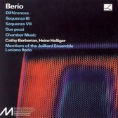 Berio: Différences; Sequenzas III & VII; Due pezzi; Chamber Music