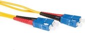 ACT RL3907 Glasvezel kabel 7 m OS2 2x SC Yellow,Black,Blue,Red